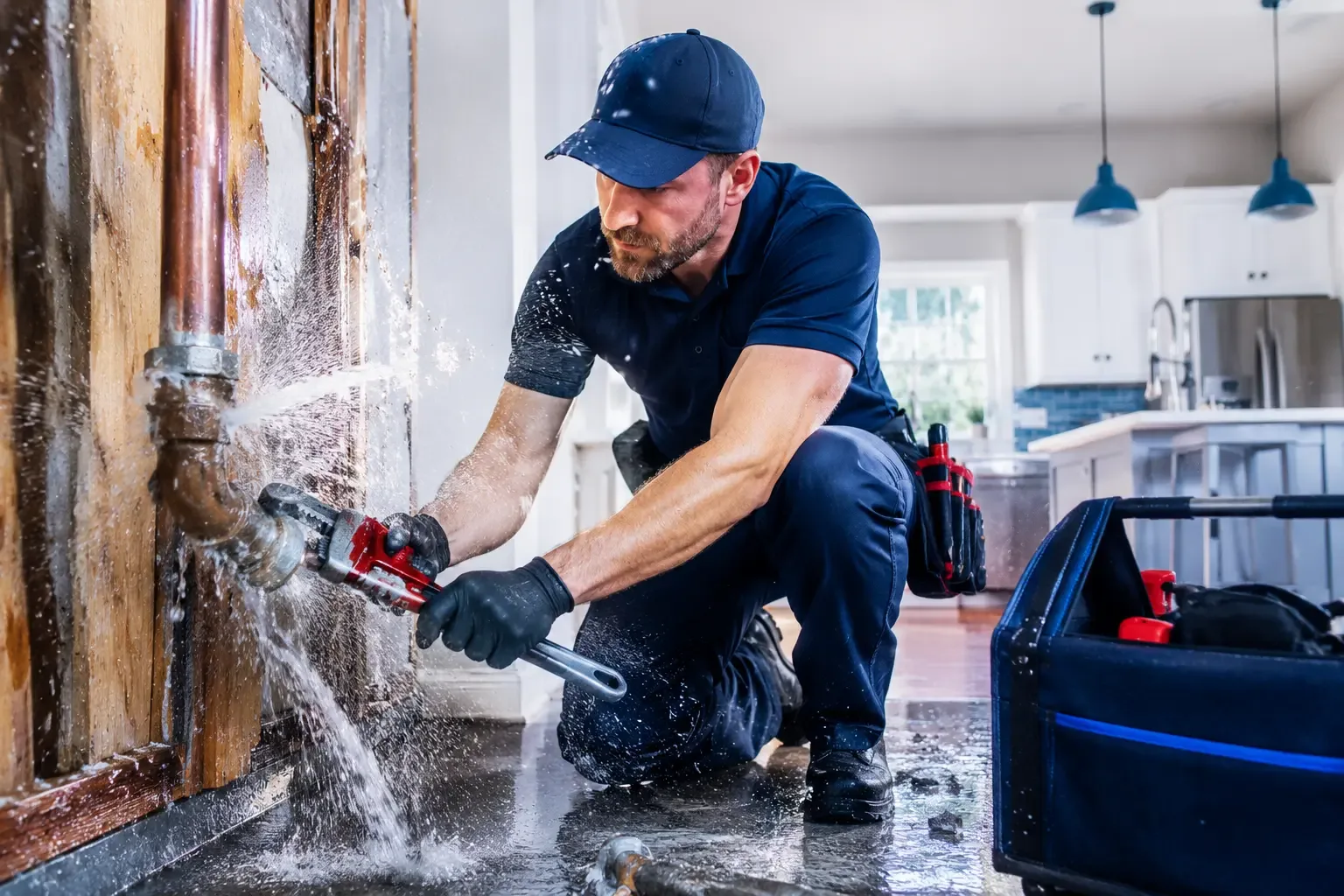 Local emergency pipe repair professionals in Gallina, NM